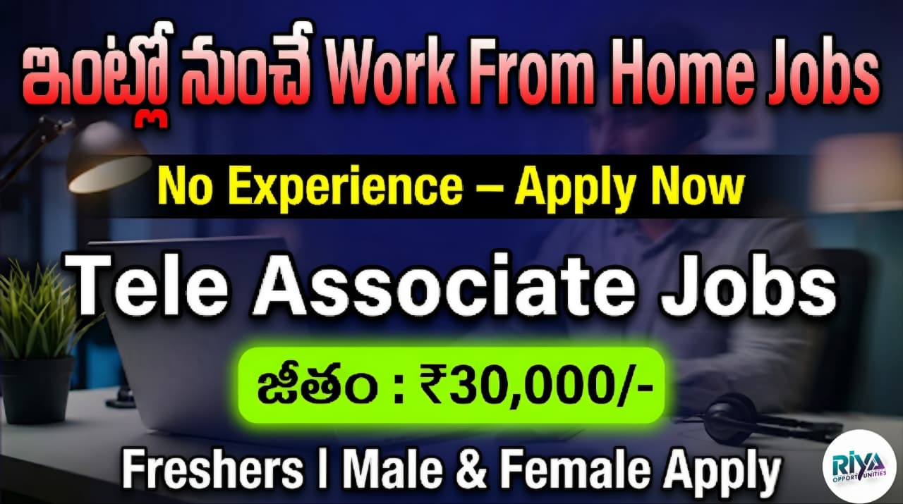 Tele Associate WFH Jobs