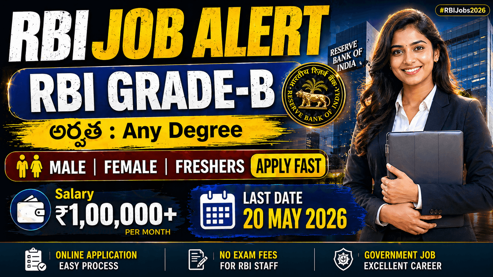 RBI Grade B Recruitment