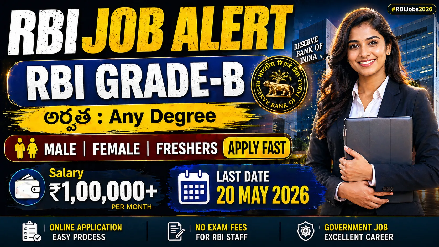 RBI Grade B Recruitment