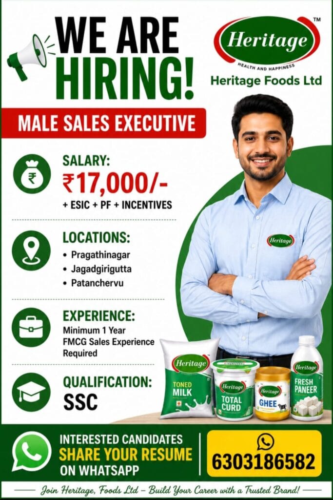 FMCG Sales Jobs Hiring Now 🚀 Salary Up To ₹28,000 + PF + ESIC