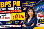 IBPS PO JOBS 2026