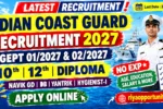 Indian Coast Guard Recruitment 2027 | Apply Online