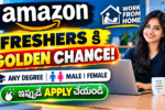 Amazon Work From Home Jobs | Freshers Apply Now